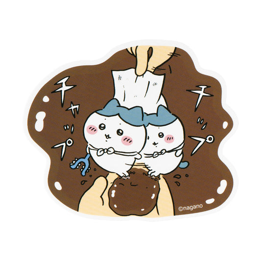 Chiikawa Phone-sized Sticker (Soy Sauce Tip-Tap)