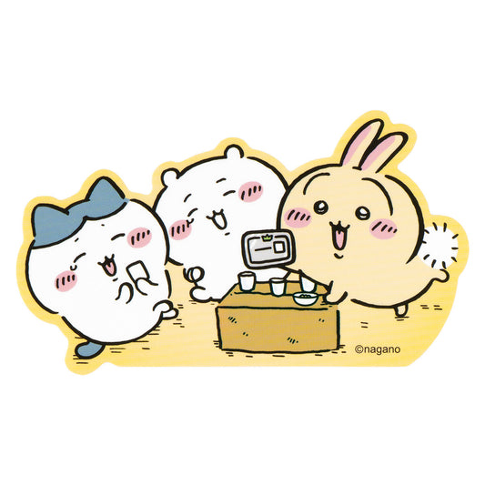 吉伊卡哇 手機可用尺寸貼紙 (大家都不錯嘛)