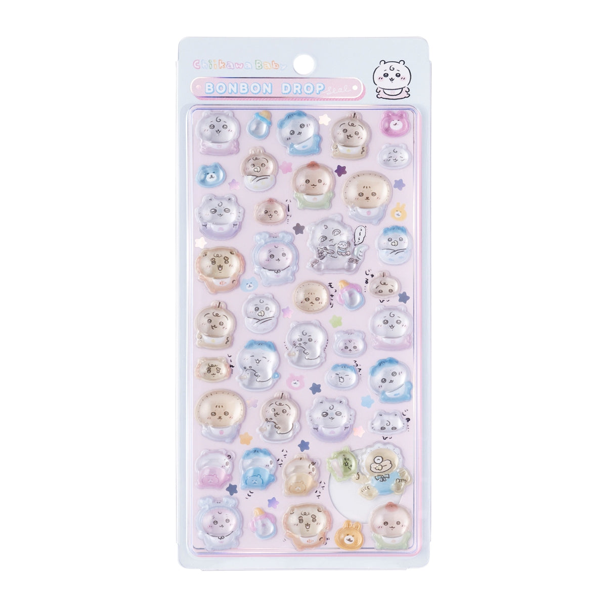 Chiikawa Babyの絵柄を集めたボンボンドロップシール公式商品画像