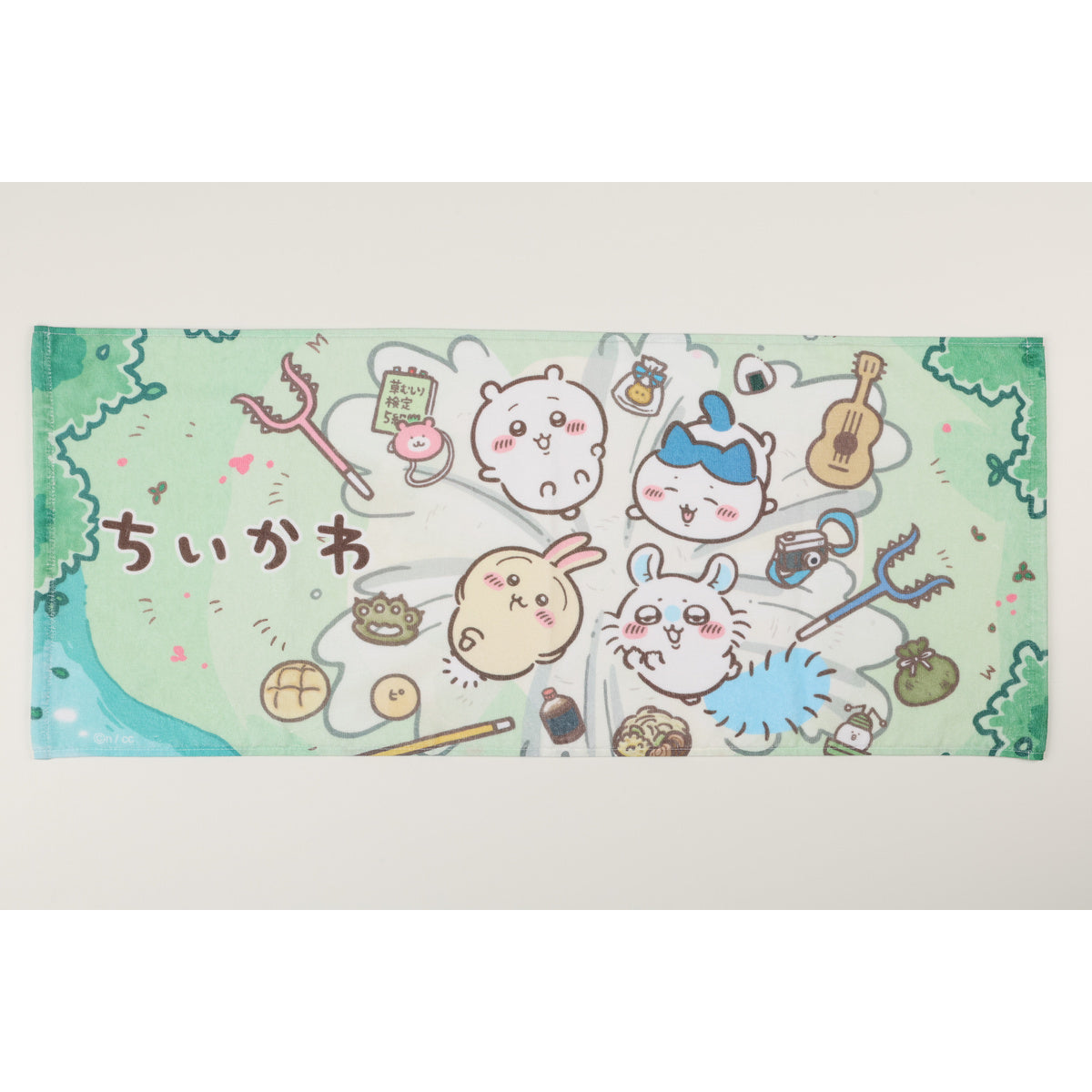 吉伊卡哇 動畫版《吉伊卡哇》 洗臉洗浴面巾 (主視覺款)