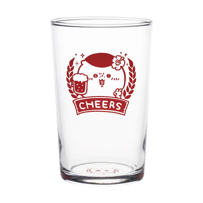Chiikawa Shisa's Souvenir Shop Cheers Glass (Kurimanju)