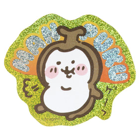 ちいかわ カブトムシのスマホに貼れるサイズのホログラムステッカー（MANPUKU）
