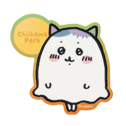 Chiikawa Chiikawa Park Ghost Phone-Sized Glow-in-the-Dark Sticker (Hachiware)