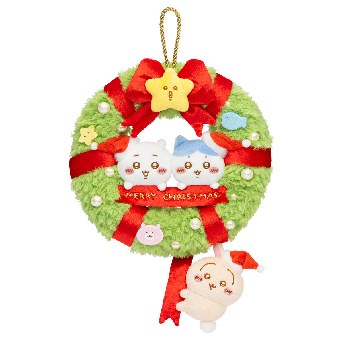 ちいかわ クリスマスリースなぬいぐるみ