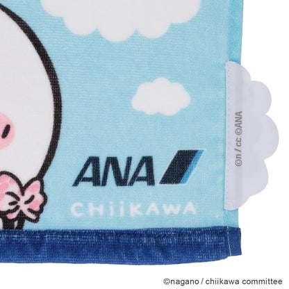 Chiikawa×ANA Towel Handkerchief