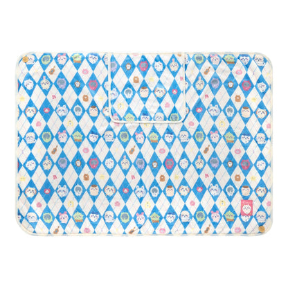 Chiikawa Warm 3WAY Blanket w/Storage Pocket (Dance)
