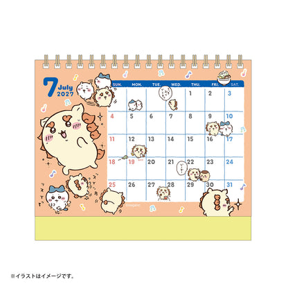 Chiikawa January 2027 Desk Calendar w/Mini Stickers