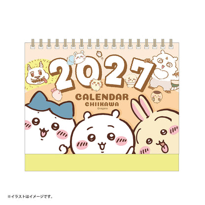 Chiikawa January 2027 Desk Calendar w/Mini Stickers