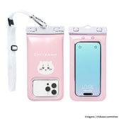 ちいかわ DIVAID フローティング防水ケース ショルダーストラップ付き(モモンガ・フェイス)