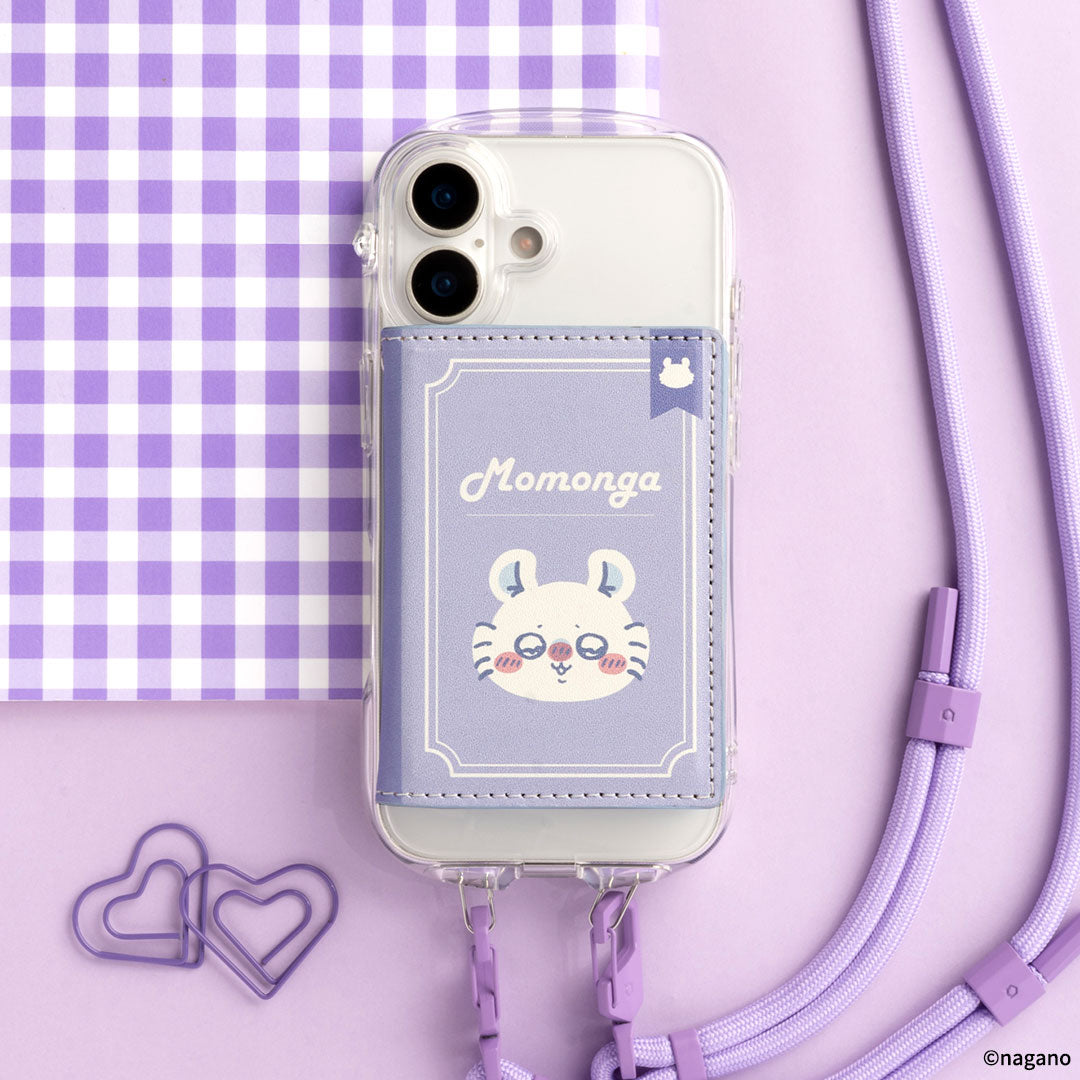 ちいかわ BookType MagSafe対応 カードウォレット（モモンガ/ブック）