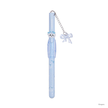 Chiikawa minum w/Charm Chiikawa Design Squishy Grip Liner 02 Sheer Black