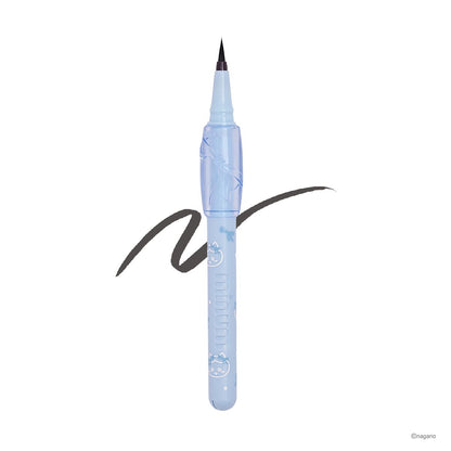 Chiikawa minum w/Charm Chiikawa Design Squishy Grip Liner 02 Sheer Black