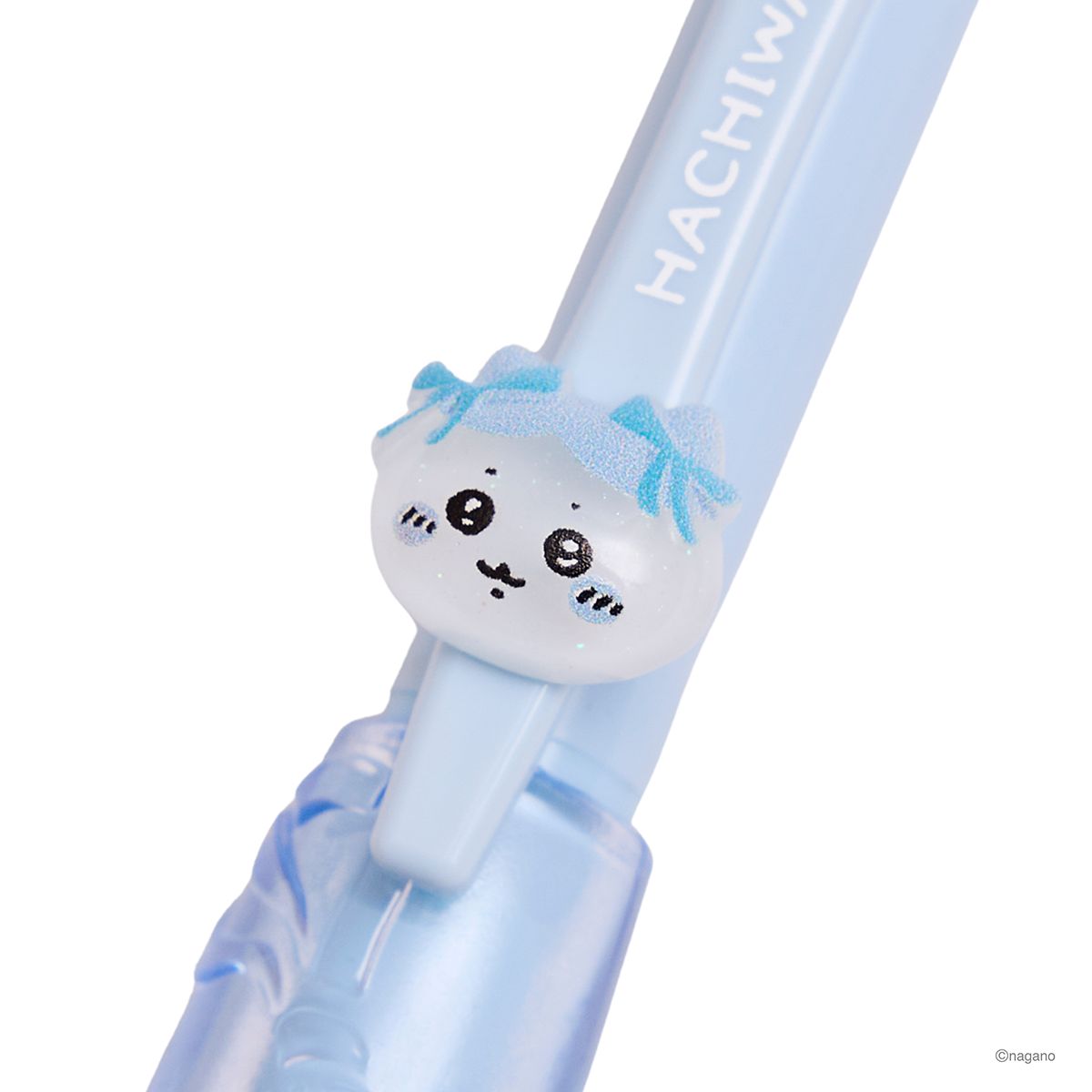 Chiikawa minum w/Charm Chiikawa Design Squishy Grip Liner 02 Sheer Black