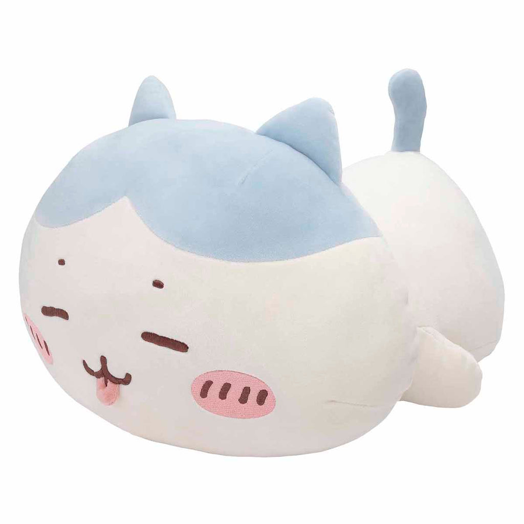 Chiikawa Marshmallow -like laying down a stuffed animal