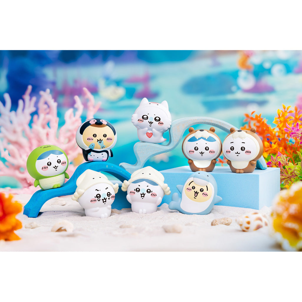 Chiikawa Aquarium Mini 소프트 VI FIFI Glary Collection (총 8 가지 유형)