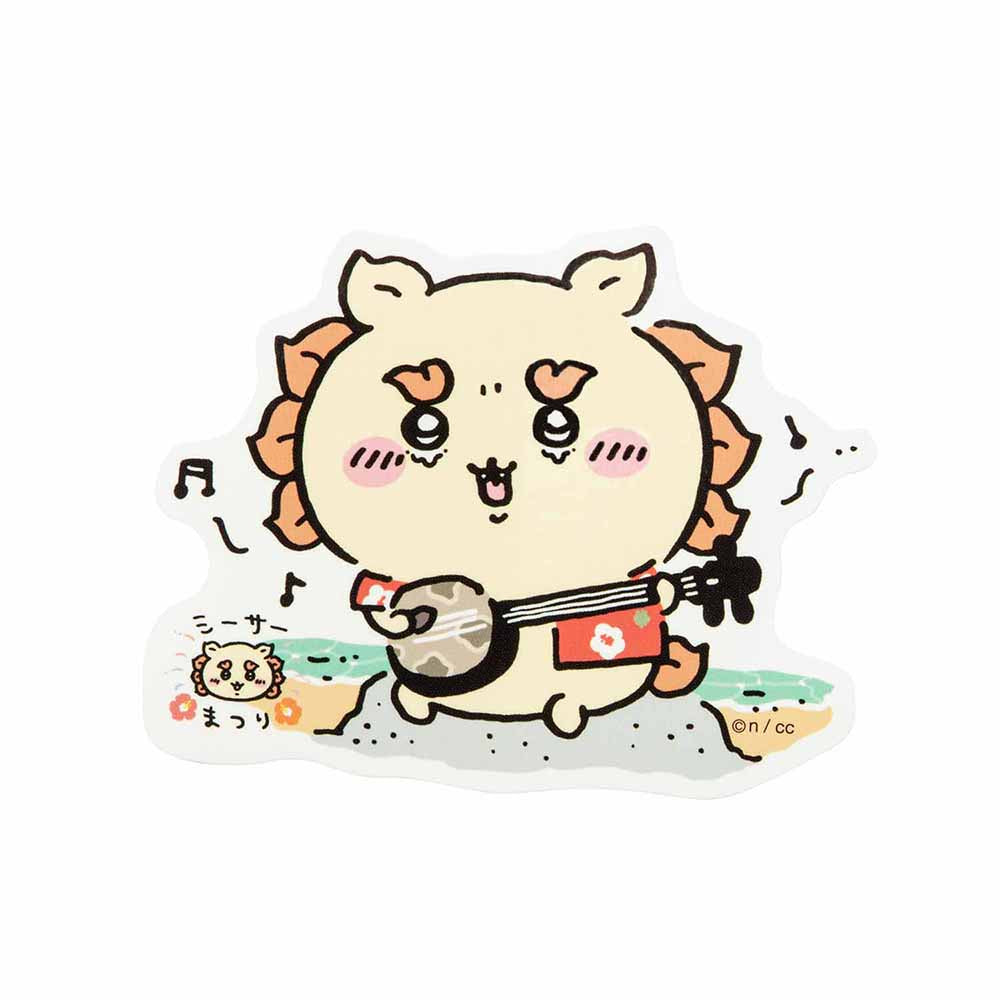 Chiikawa Shisa Festival!!! Smartphone Sticker (Sanshin)