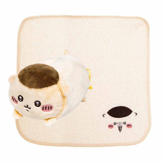 Chiikawa Towel-in Mascot (Kurimanju)