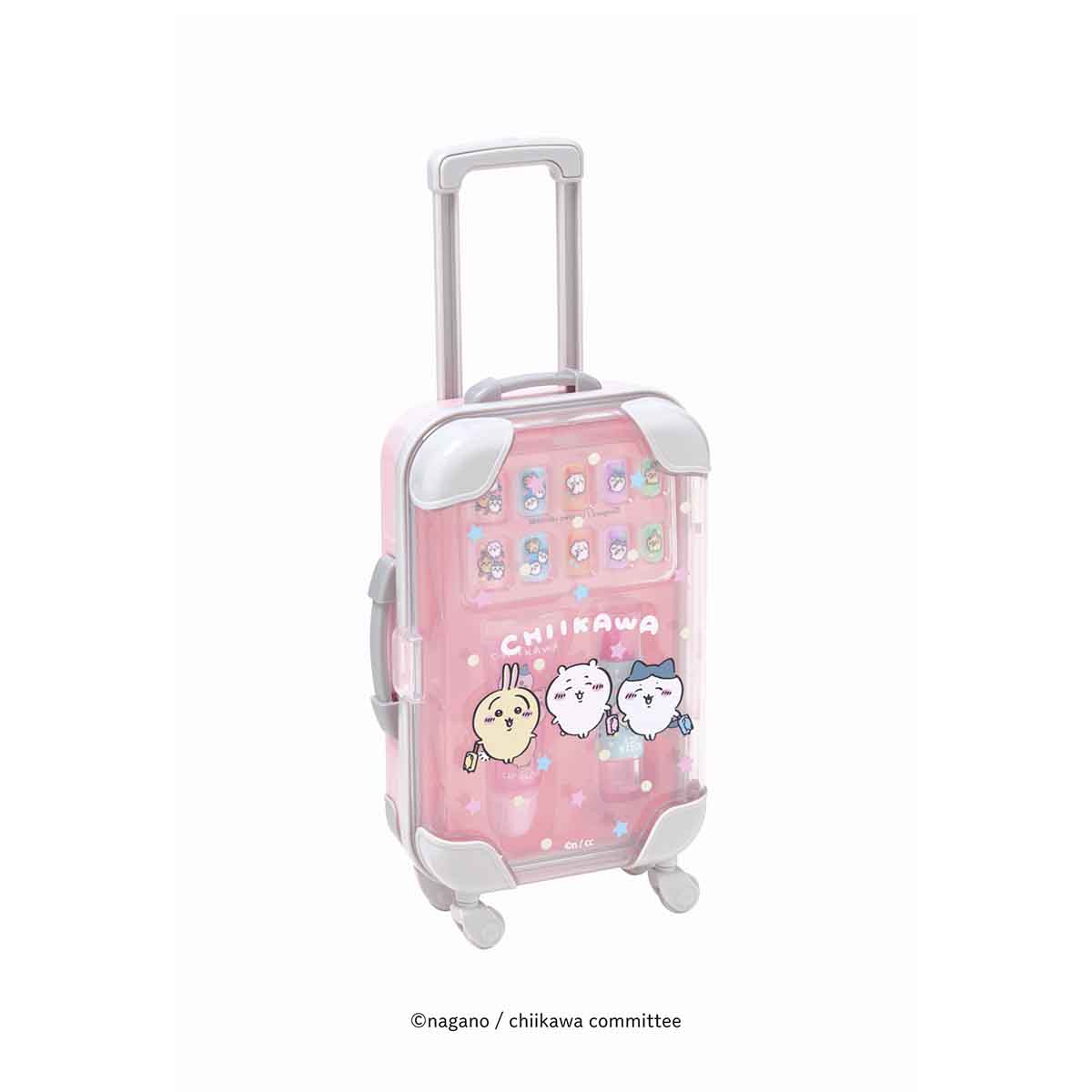 ちいかわ ミニキャリーケース メイクセット（ピンク）