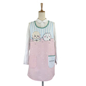 Chiikawa Apron (Flower・Stripe Pattern)