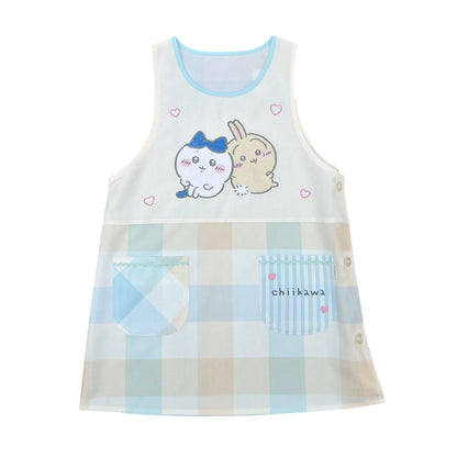 Chiikawa Apron (Heart・Checkered Pattern)
