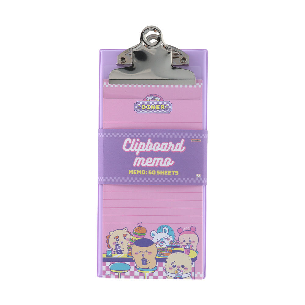 ちいかわ ミニクリップボードメモ（ちいかわ DINER ディナー）