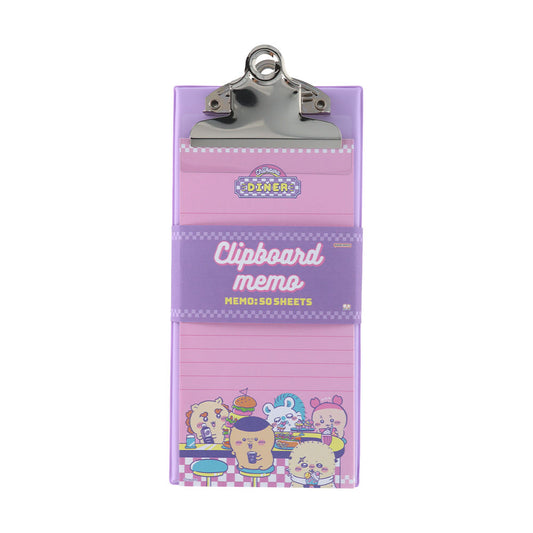Chiikawa Mini Clipboard Memo (Chiikawa DINER Dinner)