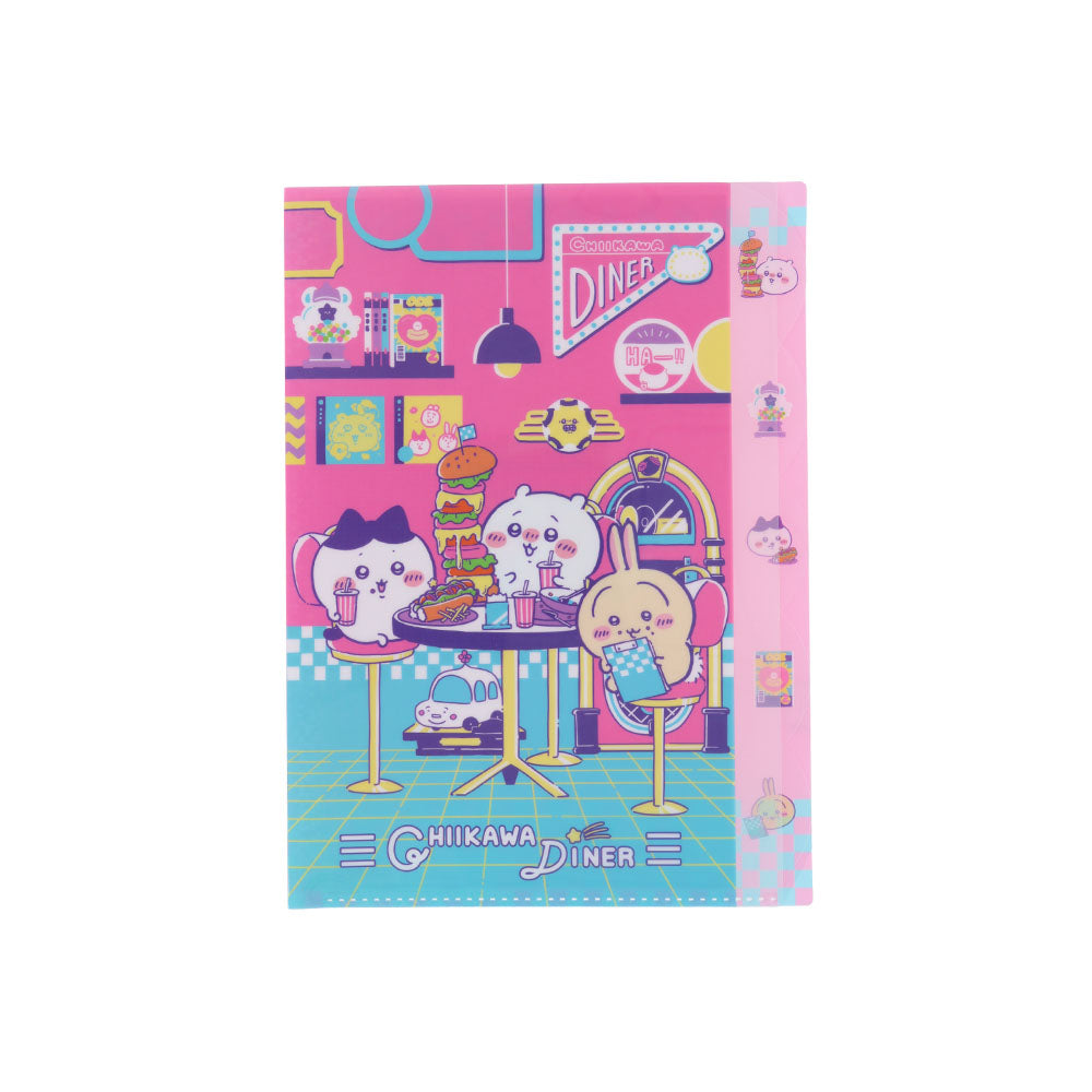 ちいかわ ダイカットクリアファイル5P（ちいかわ DINER ランチ