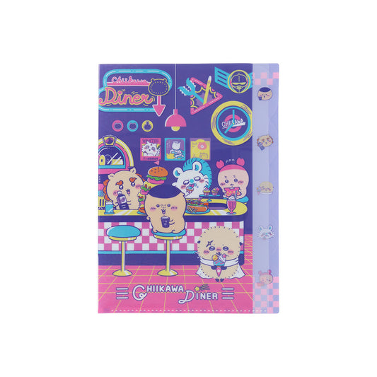 吉伊卡哇 異形透明文件夾5件套 (吉伊卡哇 DINER 晚餐)