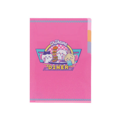 Chiikawa Clear File A5 3P (Chiikawa DINER Lunch)