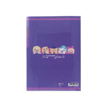 ちいかわ クリアファイルA5 3P（ちいかわ DINER ディナー）