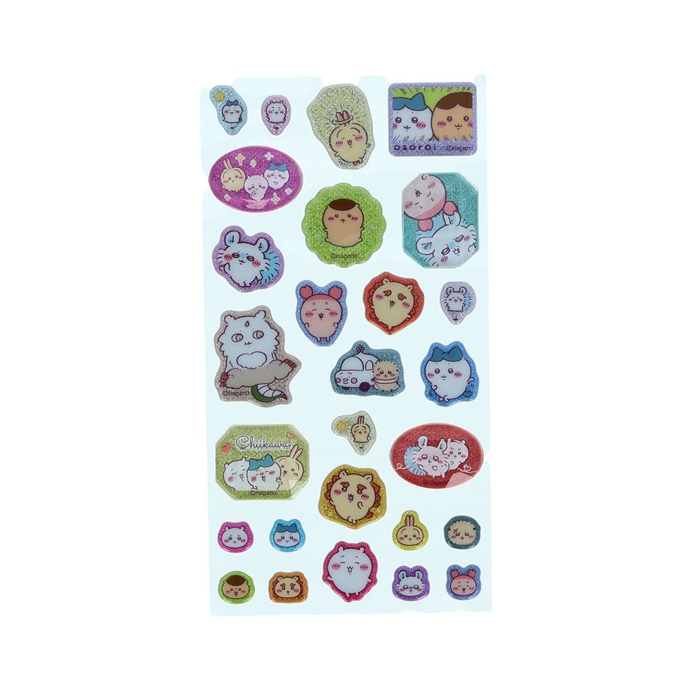 ちいかわ ラメきらクリスタルシール（みんな）【クレジットカード決済限定商品】