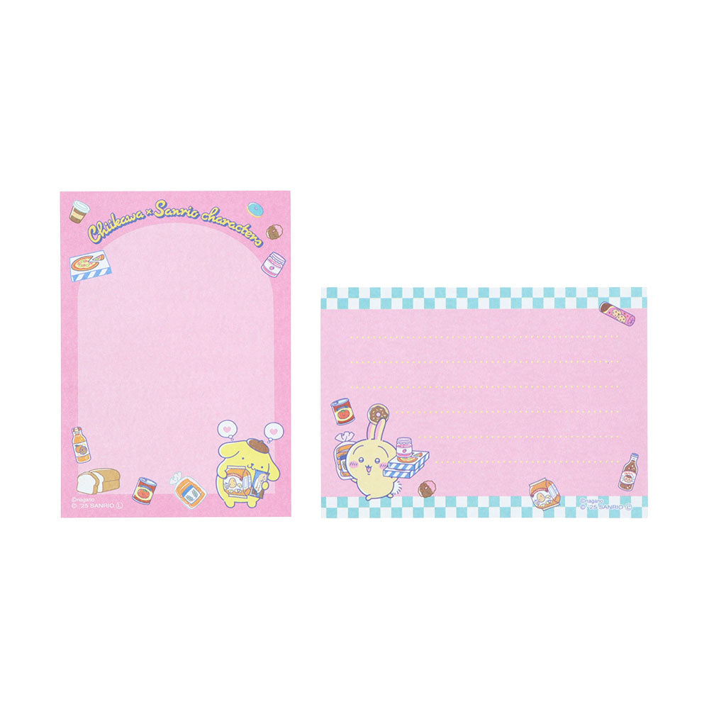 ちいかわ×サンリオキャラクターズ スーパーマーケットなメモミニ