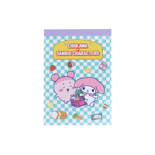 Chiikawa × Sanrio Characters Mini Memo Pad (Furuhonya × My Melody)