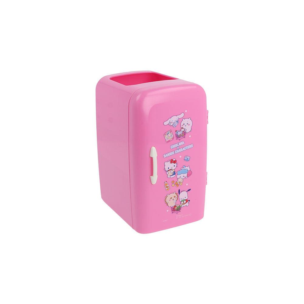 Chiikawa × Sanrio Characters Refrigerator Pen Stand (Pink)
