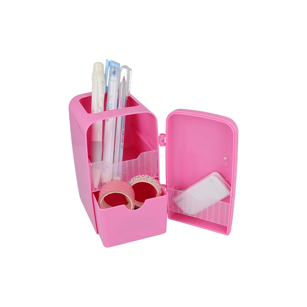 Chiikawa × Sanrio Characters Refrigerator Pen Stand (Pink)