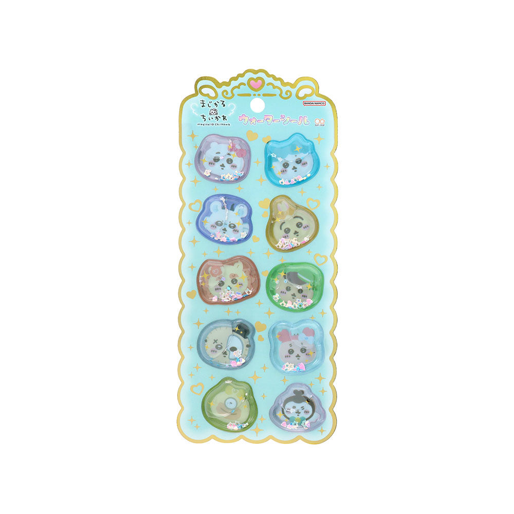 魔法吉伊卡哇 水感貼紙 (面孔)