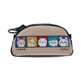 吉伊卡哇 大拉鍊筆袋 (米色)