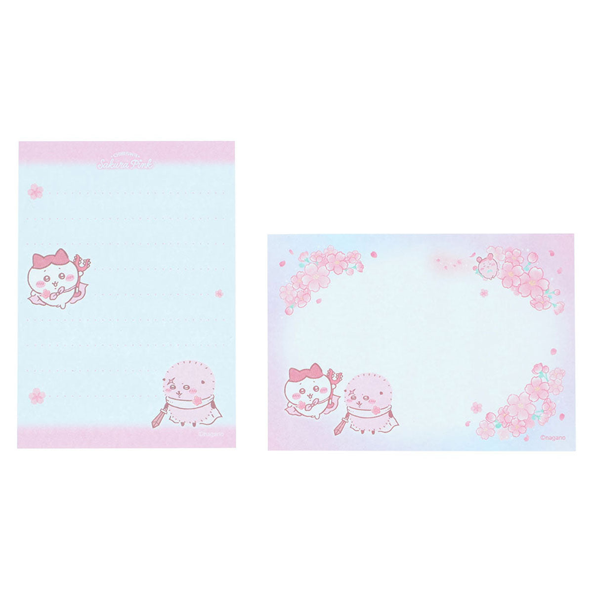 ちいかわ メモミニ（Sakura Pink・サクラ・ハチワレ＆ラッコ） | ちい