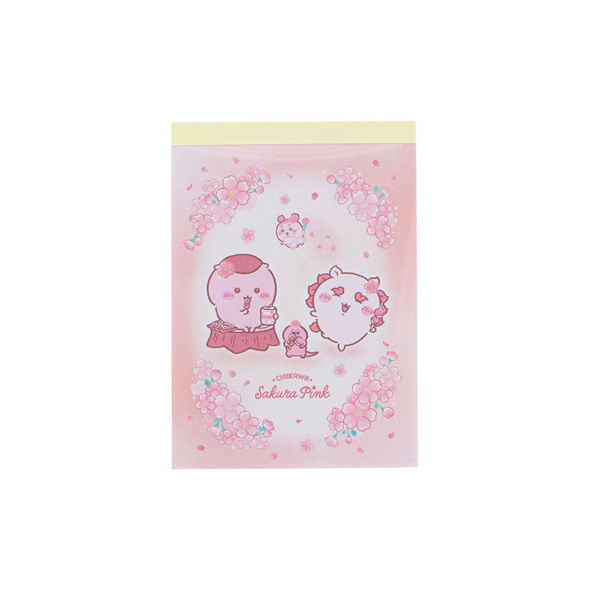 ちいかわ メモミニ（Sakura Pink・サクラ・くりまんじゅう＆シーサー