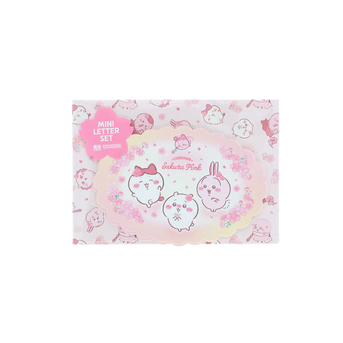 ちいかわ ダイカットミニレターセット（Sakura Pink・サクラ） | ちい