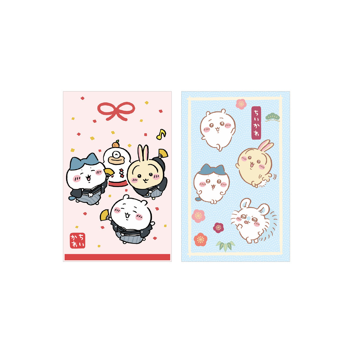 Chiikawa Regular Money Envelopes Assortment 2-Pack Set 2027