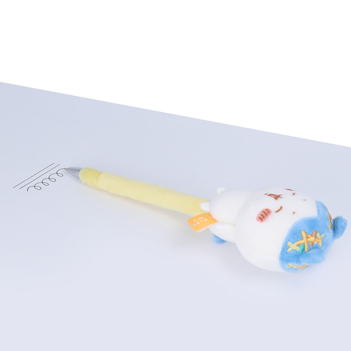 Chiikawa Fluffy Mascot Ball Pen (Hachiware) | Chiikawa