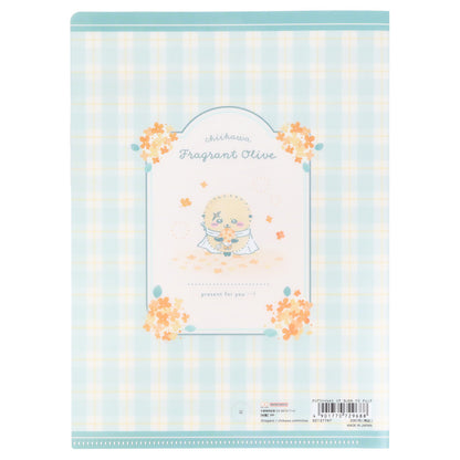 치이카와 클리어 파일 A5 3P (체크)