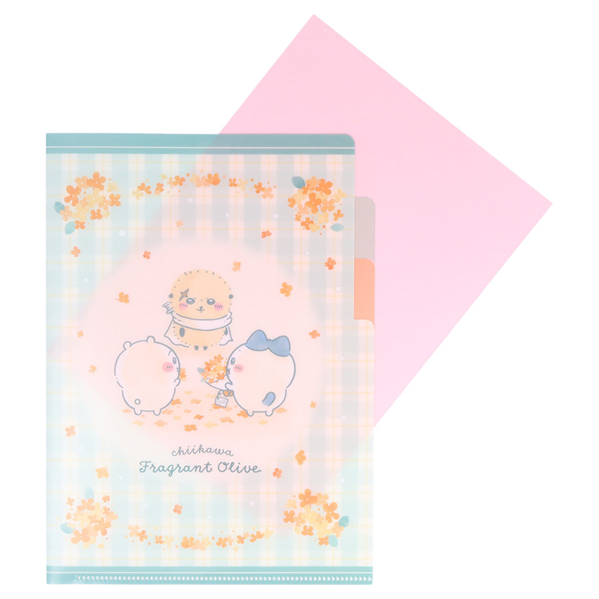 치이카와 클리어 파일 A5 3P (체크)