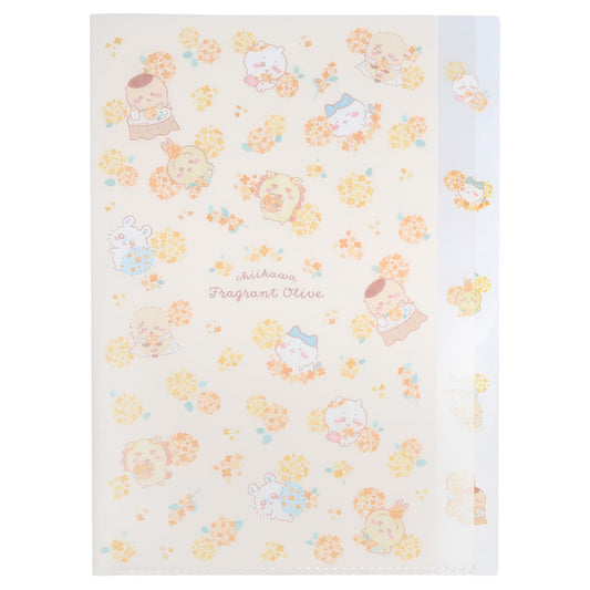 吉伊卡哇 切割透明文件夾 5P（全員）