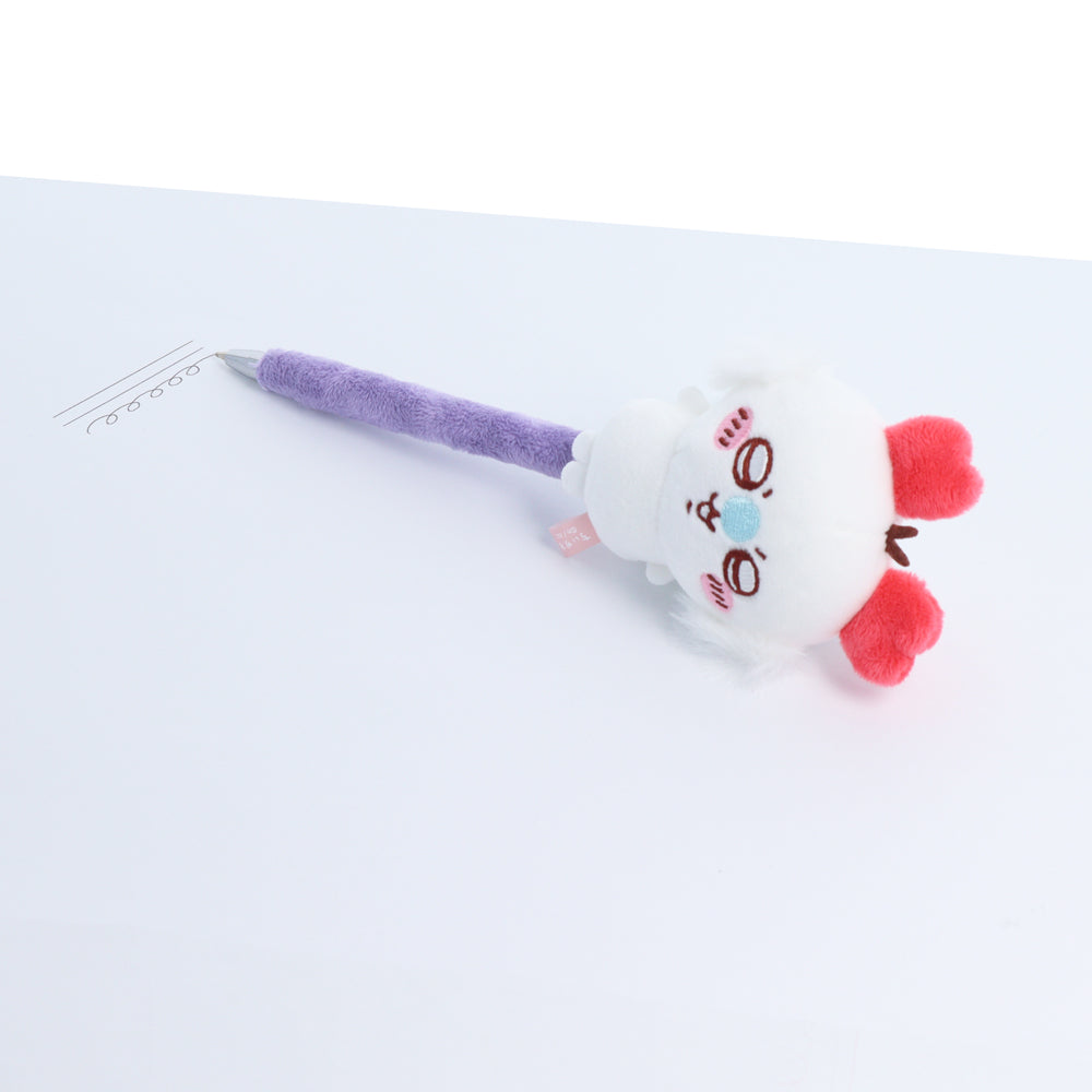 Chikawa Fluffy Mascot Ball Pen (Momonga 2)