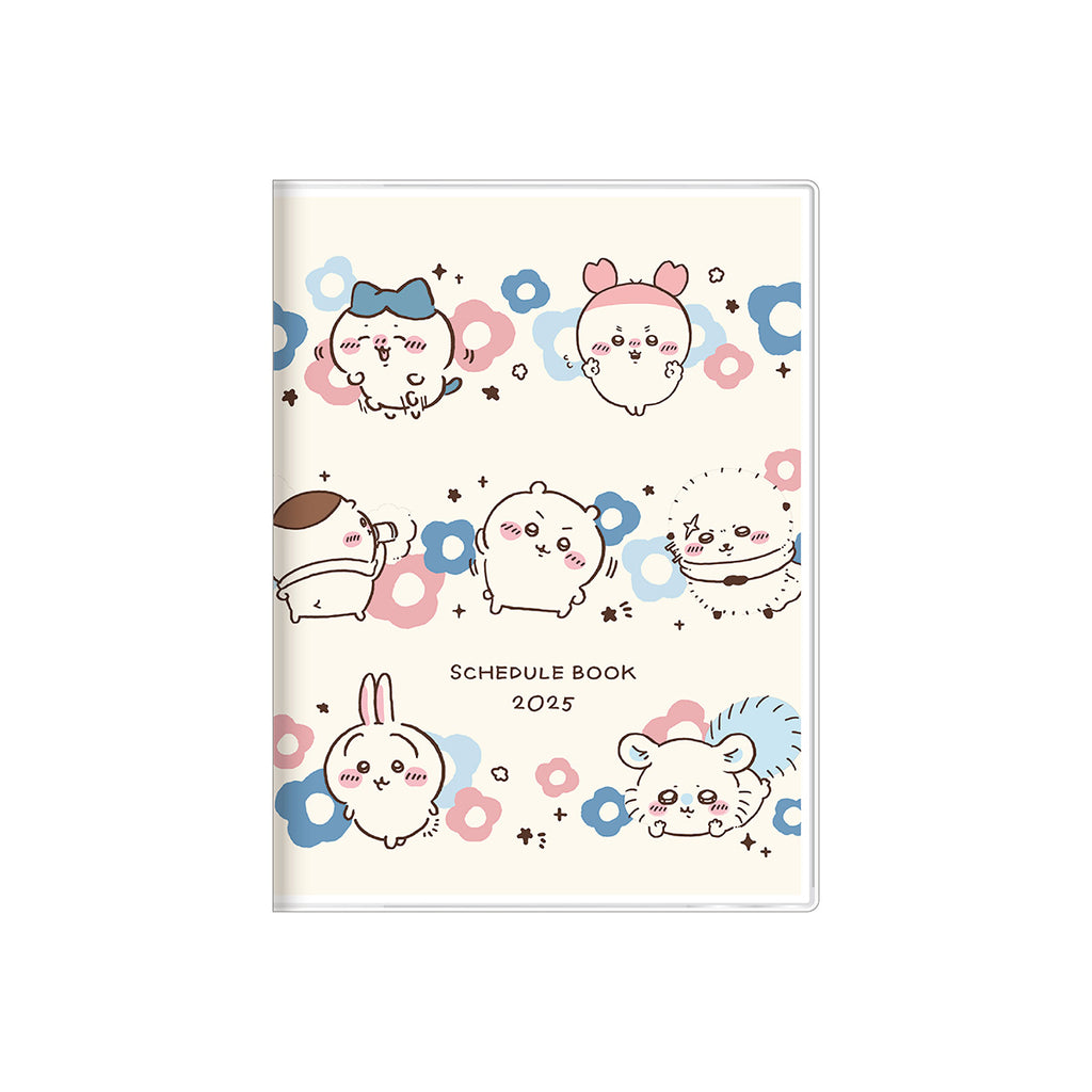 Chiikawa Notebook Monthly A6 2025 (Everyone)