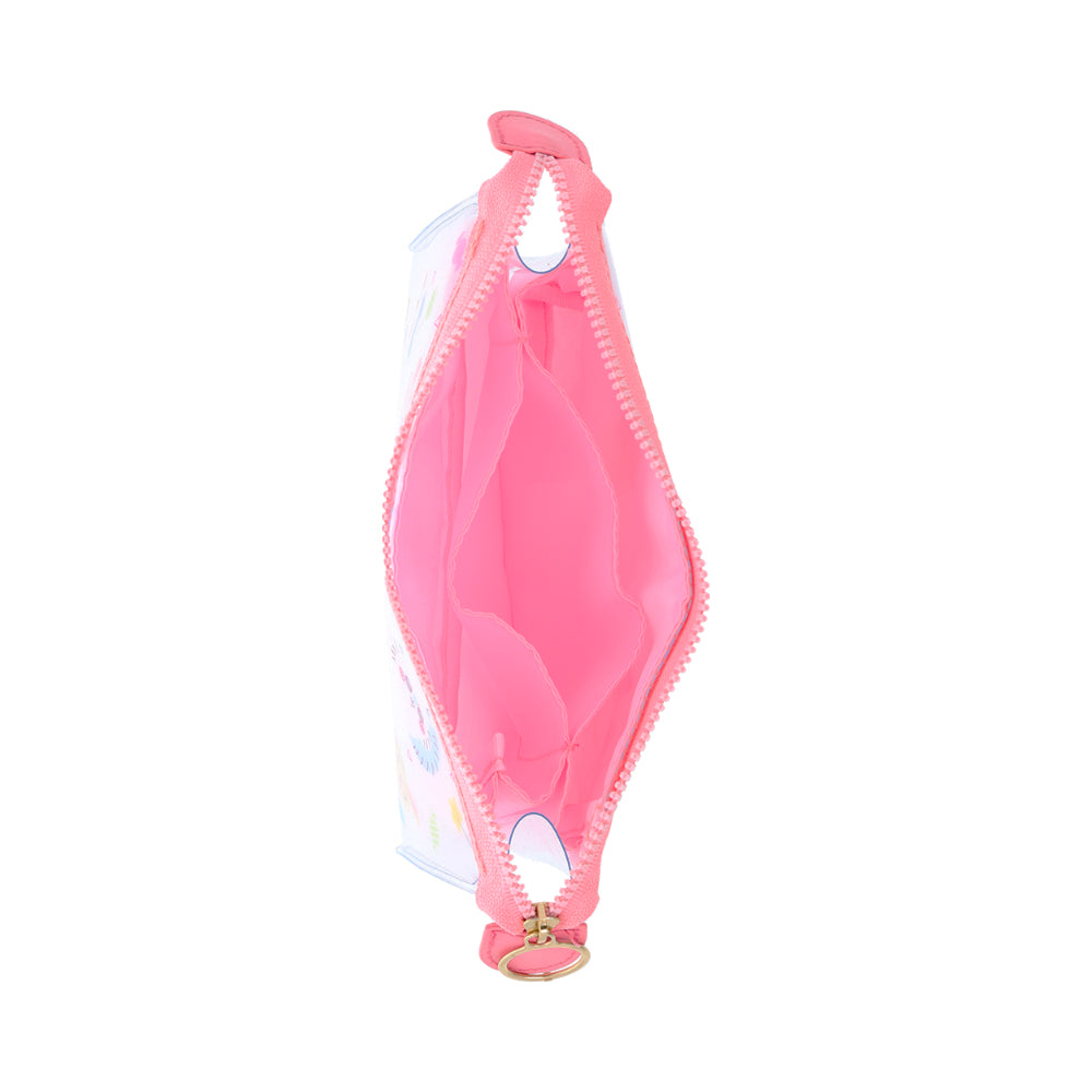 Chiikawa Clear Gusseted Pouch "mitte" (Lollipop)