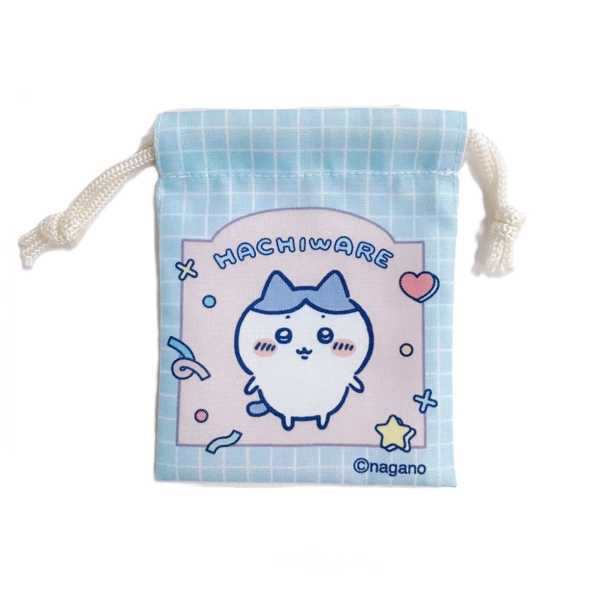 ちいかわ プチ巾着（チェック） | ちいかわマーケット 公式グッズショップ