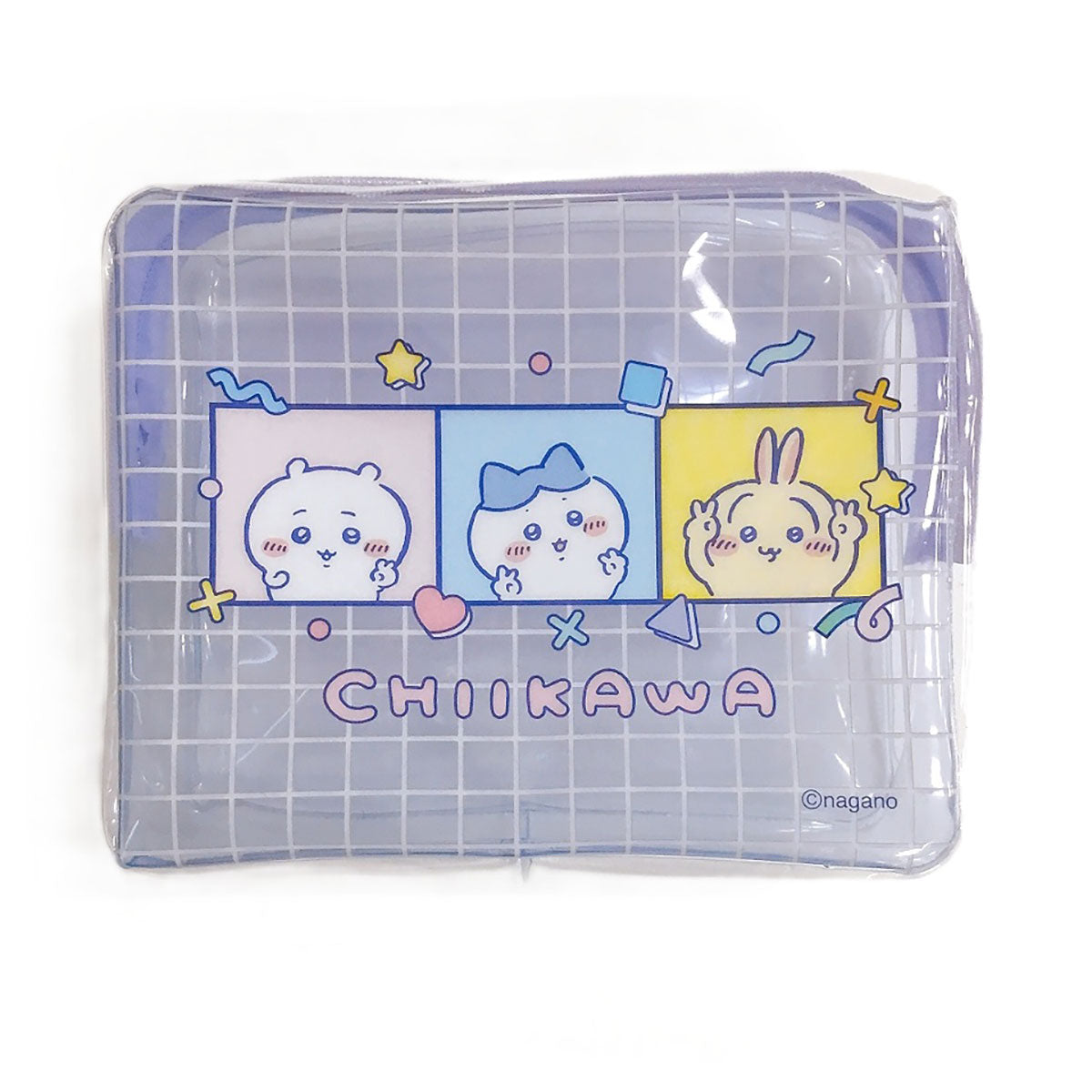 ちいかわ マチ付きビニールポーチ【クレジットカード決済限定商品】